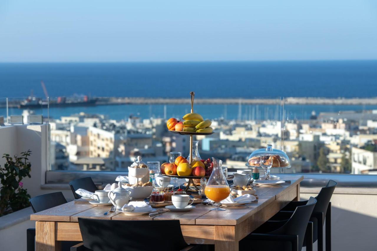 Helen Luxury Holiday House With Sea View Ретимно Экстерьер фото