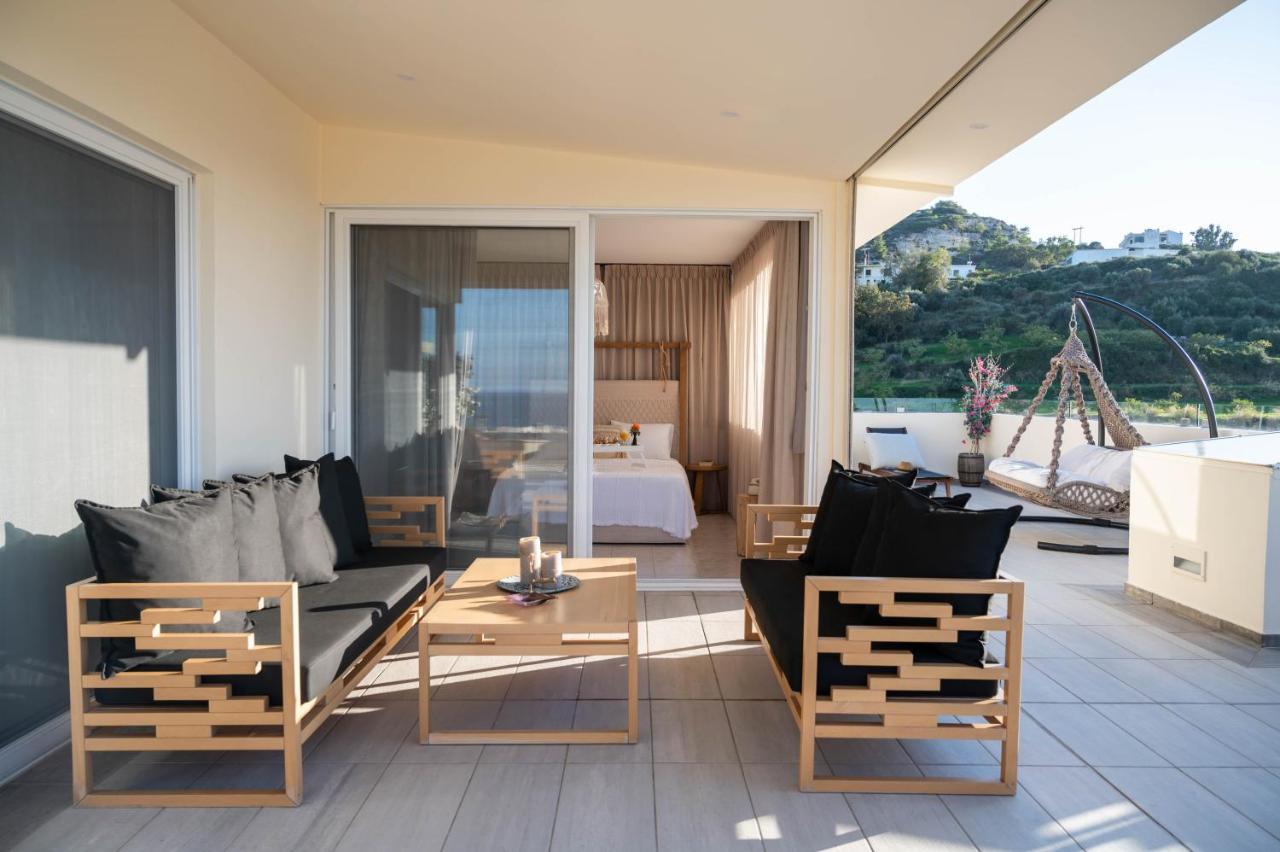 Helen Luxury Holiday House With Sea View Ретимно Экстерьер фото