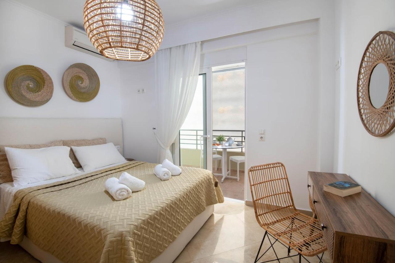 Helen Luxury Holiday House With Sea View Ретимно Экстерьер фото