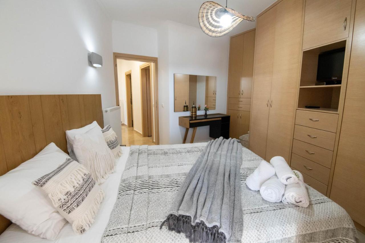 Helen Luxury Holiday House With Sea View Ретимно Экстерьер фото