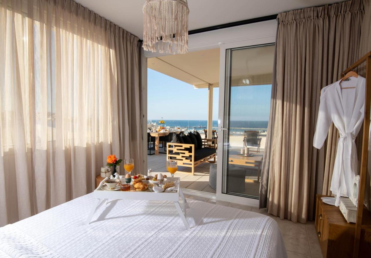Helen Luxury Holiday House With Sea View Ретимно Экстерьер фото
