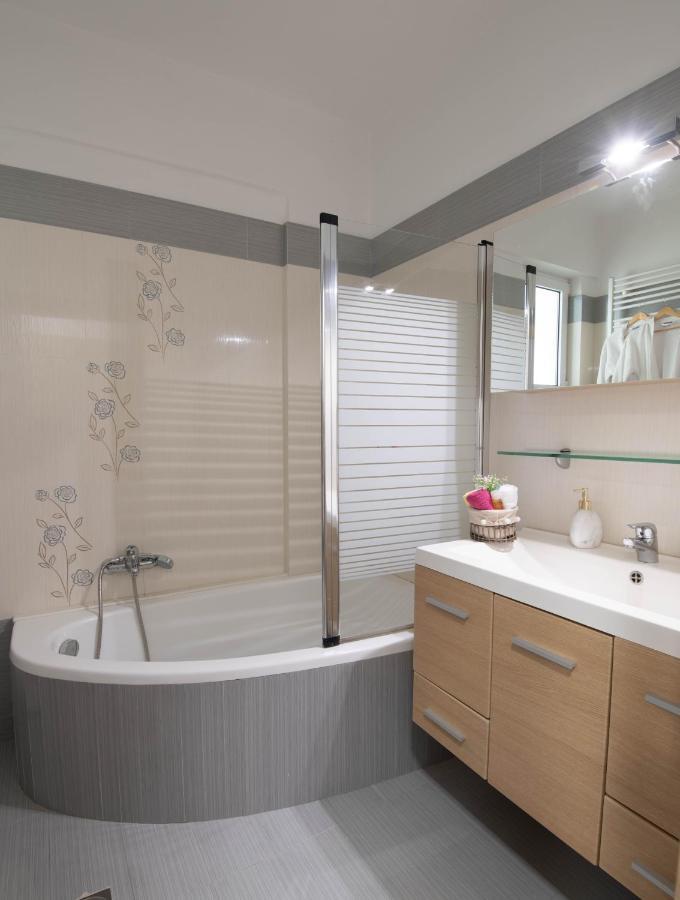 Helen Luxury Holiday House With Sea View Ретимно Экстерьер фото