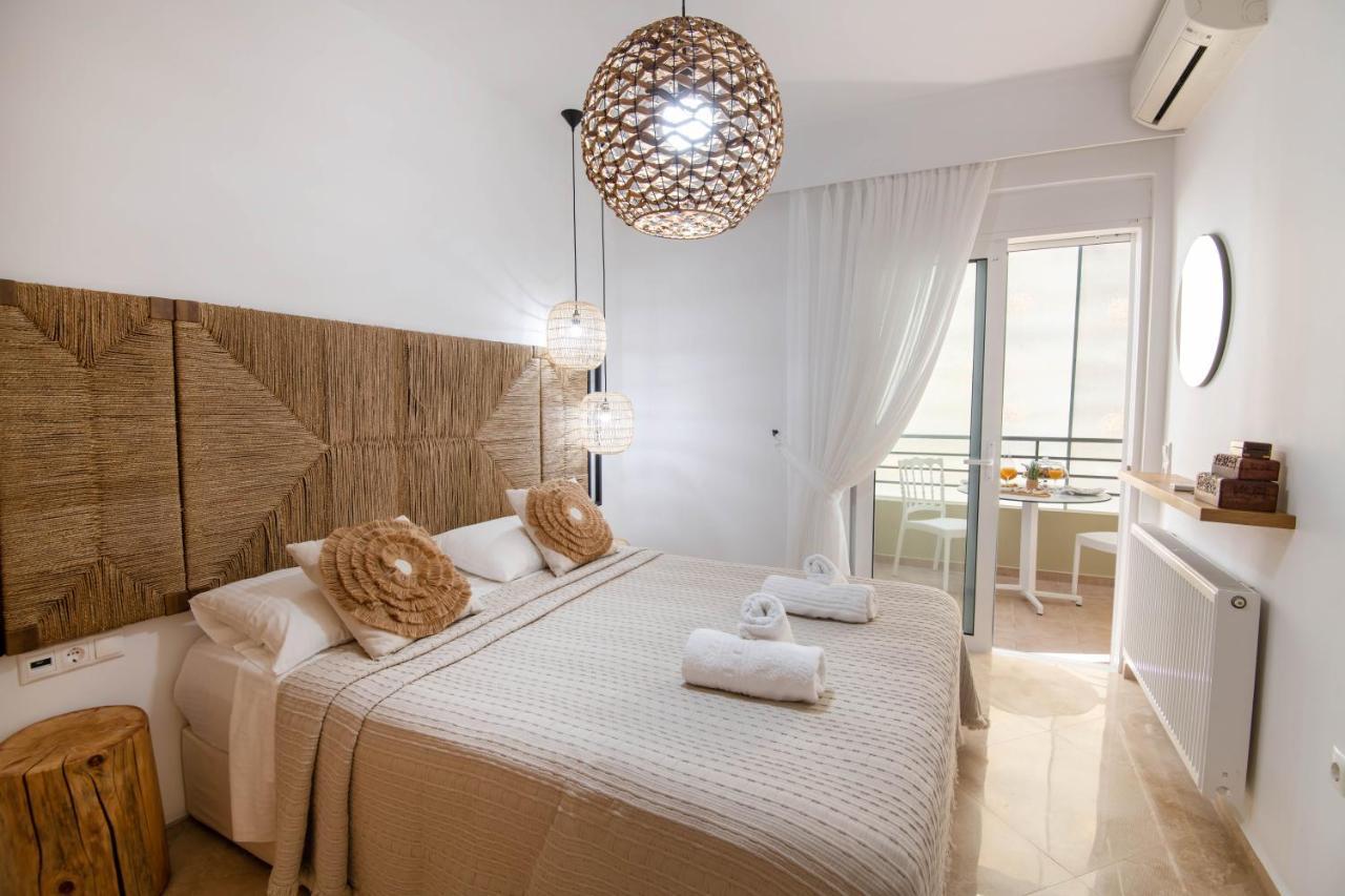 Helen Luxury Holiday House With Sea View Ретимно Экстерьер фото