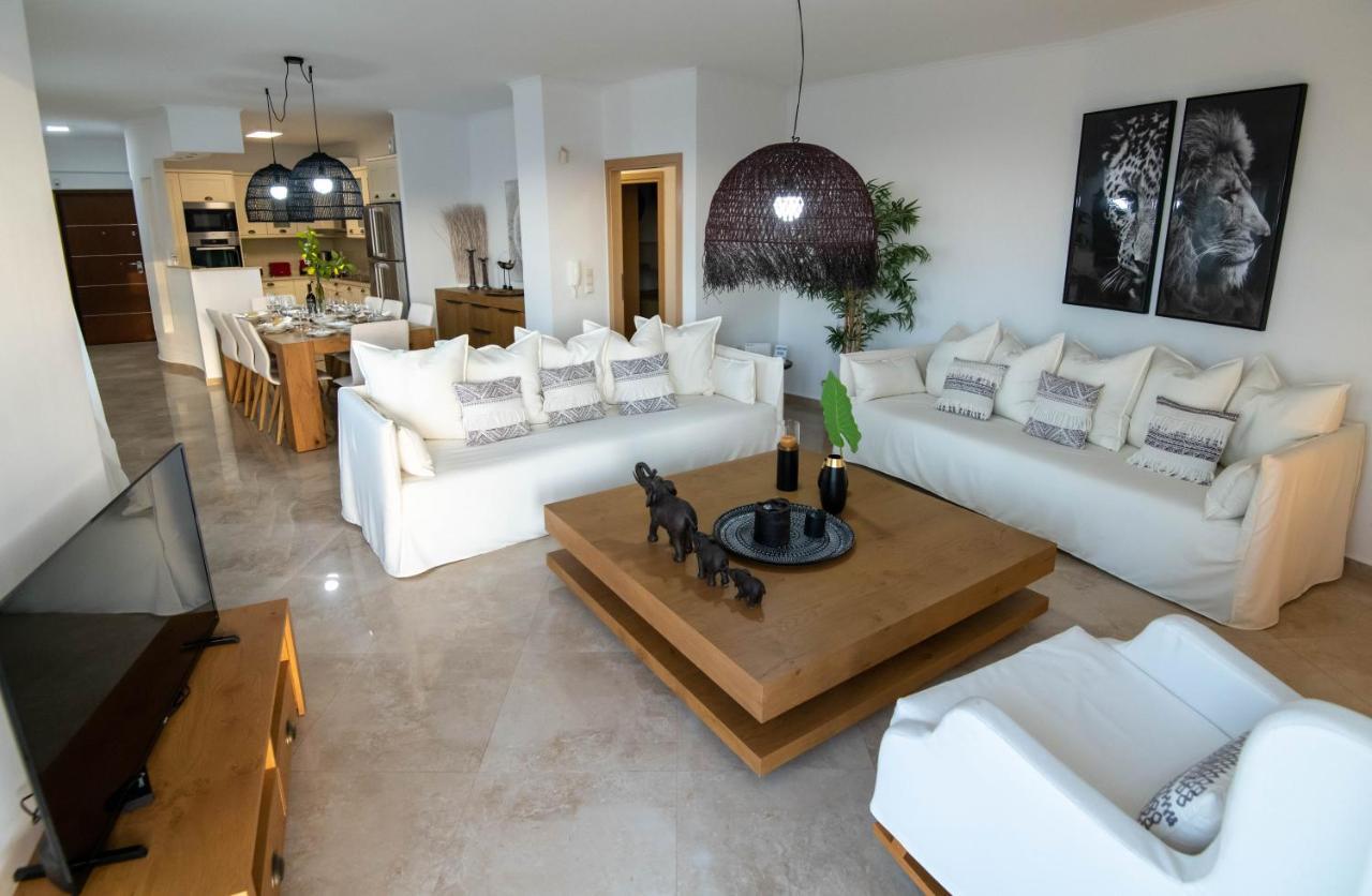 Helen Luxury Holiday House With Sea View Ретимно Экстерьер фото